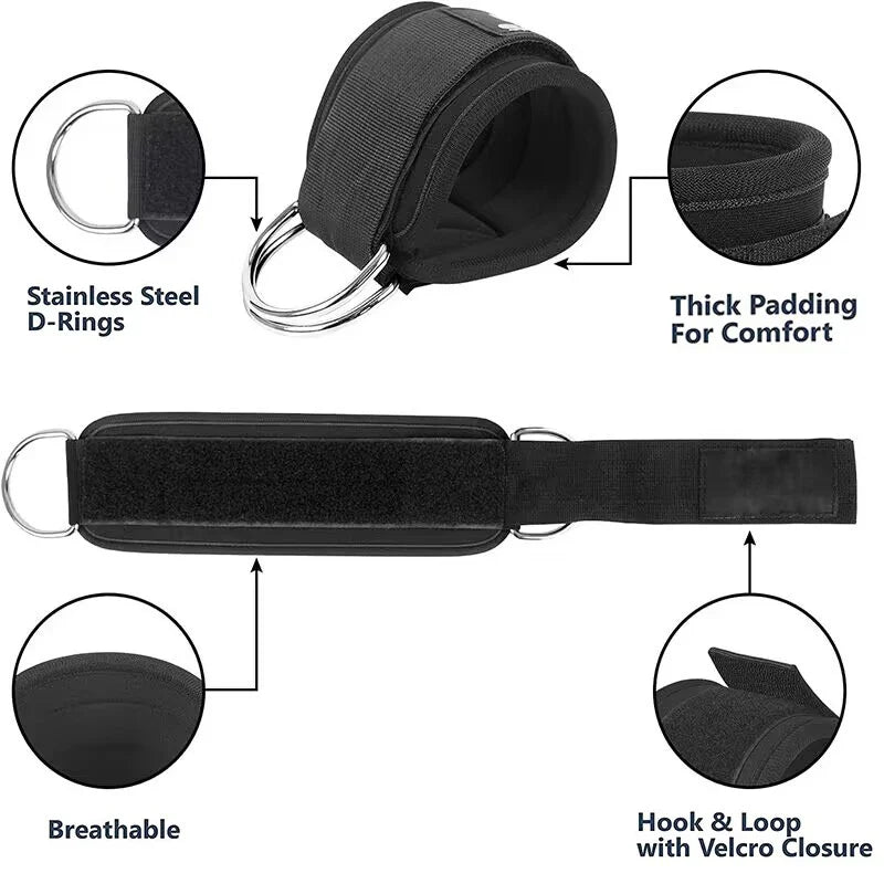 Ankle Resistance Bands Set Fitness Workout Equipment