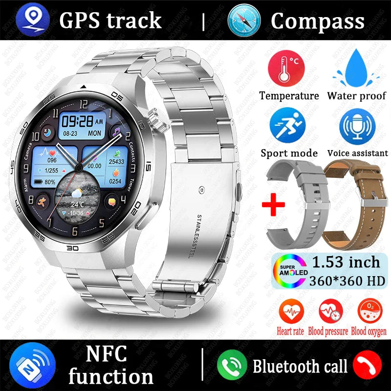 Watch 5 MAX GPS Bluetooth Smartwatch