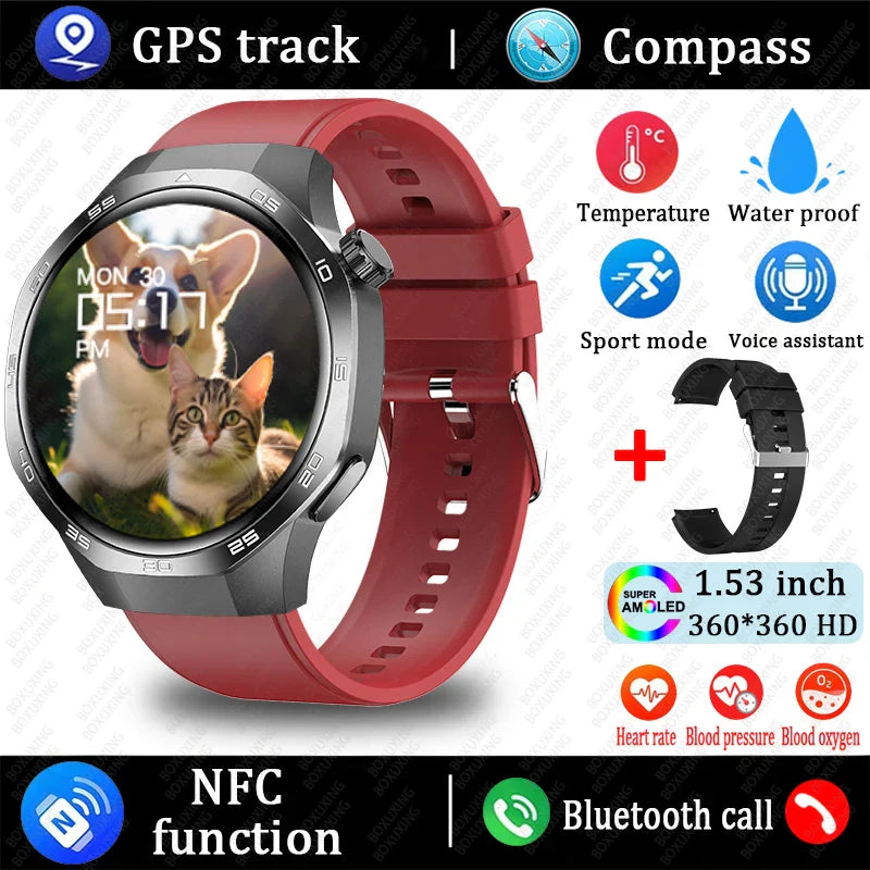 Watch 5 MAX GPS Bluetooth Smartwatch