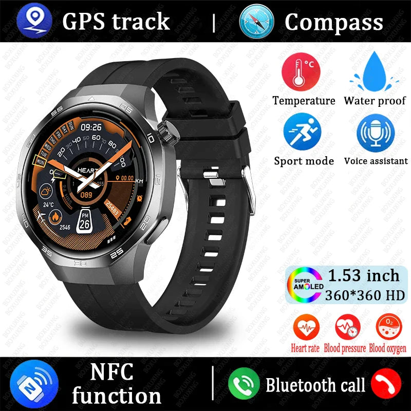 Watch 5 MAX GPS Bluetooth Smartwatch