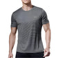 Men's Performance Running Tee Athletic Workout Shirt