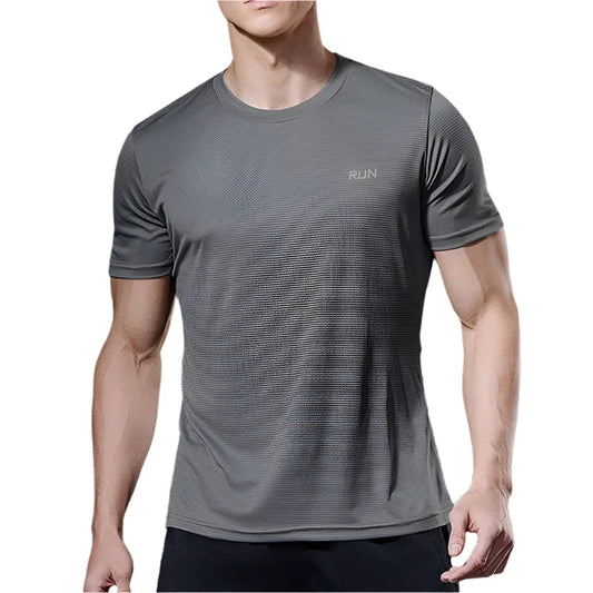 Men's Performance Running Tee Athletic Workout Shirt