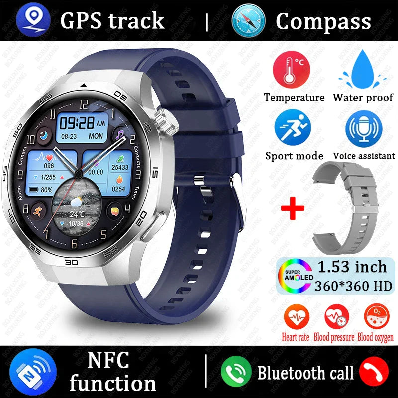 Watch 5 MAX GPS Bluetooth Smartwatch