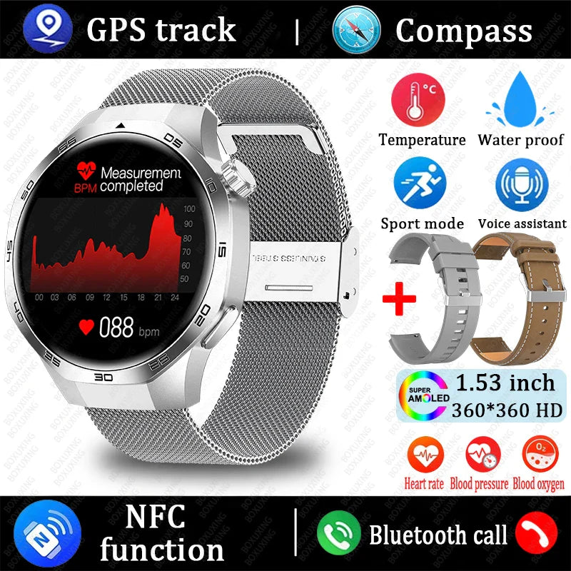Watch 5 MAX GPS Bluetooth Smartwatch