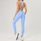 Women Stylish Functional Fitness Jumpsuit Activewear Outfit