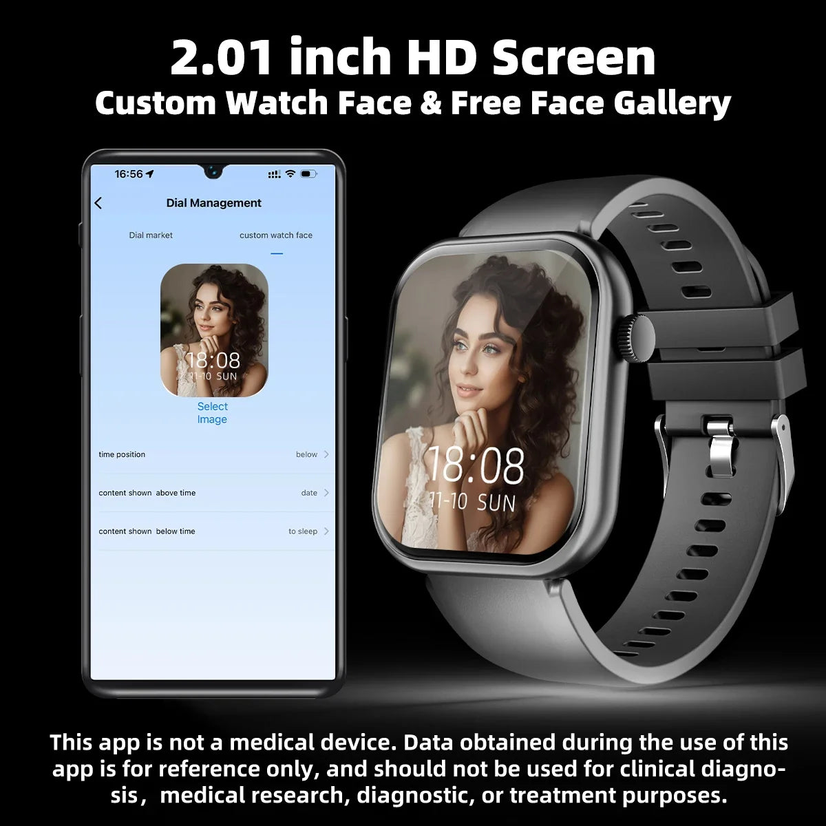 DESERTCAT Smart Watch Men and Women