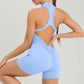 Women Stylish Functional Fitness Jumpsuit Activewear Outfit
