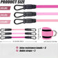 Ankle Resistance Bands Set Fitness Workout Equipment