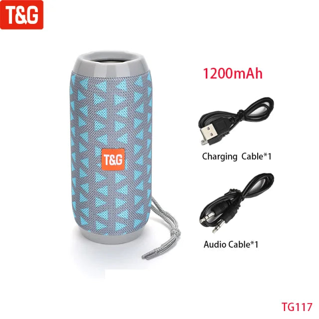 Portable Bluetooth Speaker FM Radio Subwoofer Sound Box
