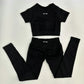 2 Piece Fitness Yoga Outfit Women Activewear Set