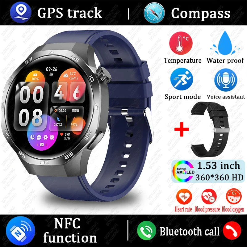 Watch 5 MAX GPS Bluetooth Smartwatch