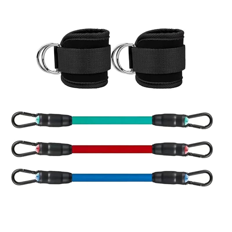 Ankle Resistance Bands Set Fitness Workout Equipment