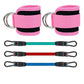 Ankle Resistance Bands Set Fitness Workout Equipment