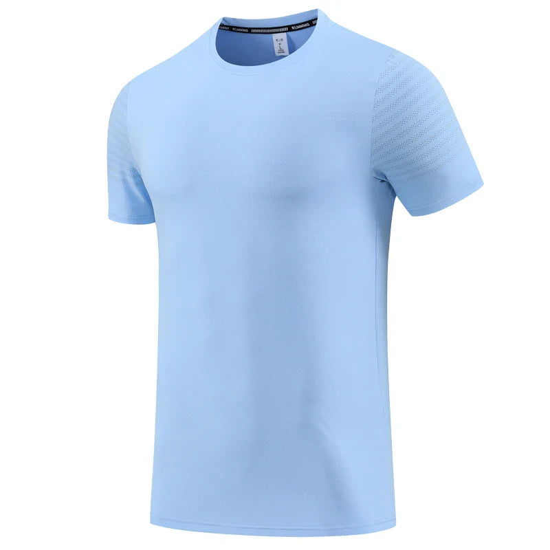 Men's Breathable Performance Running Fitness T Shirt