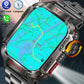 2026 New LED flashlight Military Smart Watch Men IP68 GPS Outdoor Sports Fitness Tracker Health Monitor 2.01" BT Call Smartwatch