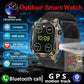 Military GPS Smartwatch Men Waterproof Outdoor Sports Tracker