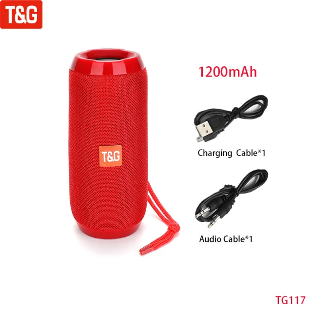Portable Bluetooth Speaker FM Radio Subwoofer Sound Box