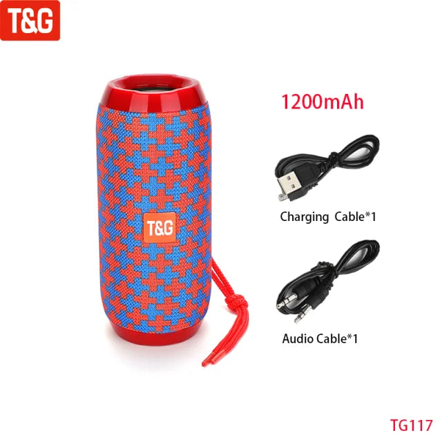 Portable Bluetooth Speaker FM Radio Subwoofer Sound Box