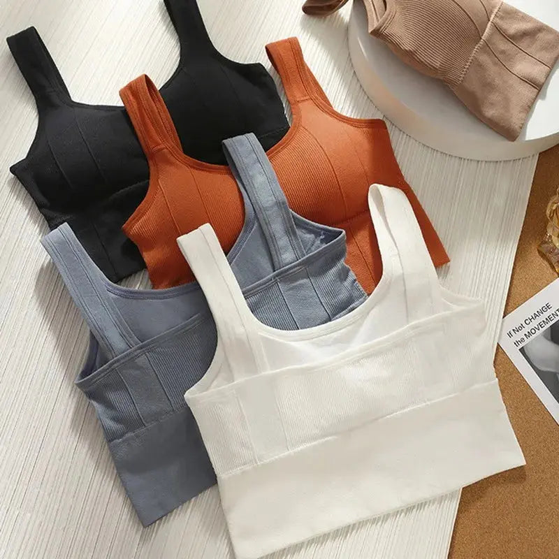 Women Breathable Anti Sweat Fitness Sports Bra
