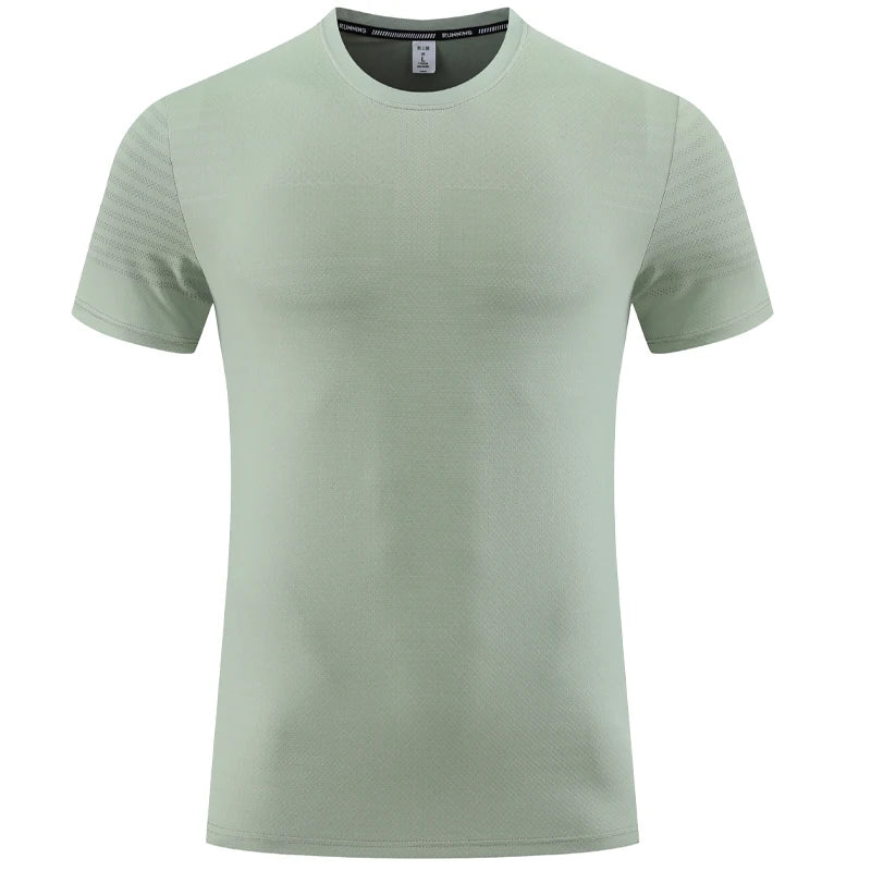 Men's Breathable Performance Running Fitness T Shirt