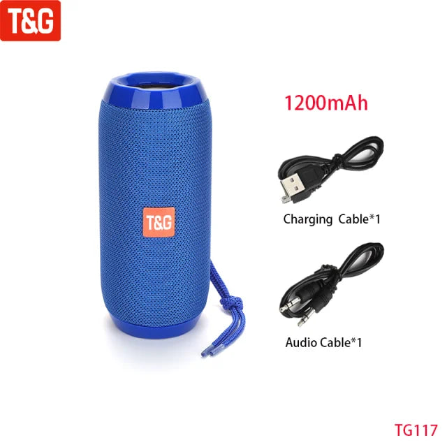 Portable Bluetooth Speaker FM Radio Subwoofer Sound Box