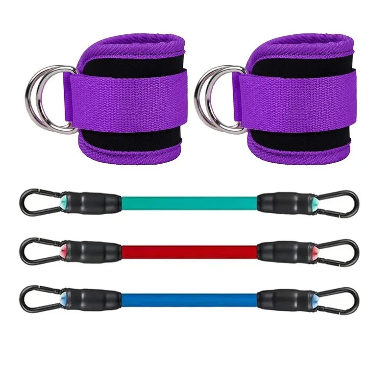 Ankle Resistance Bands Set Fitness Workout Equipment