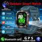 Military GPS Smartwatch Men Waterproof Outdoor Sports Tracker