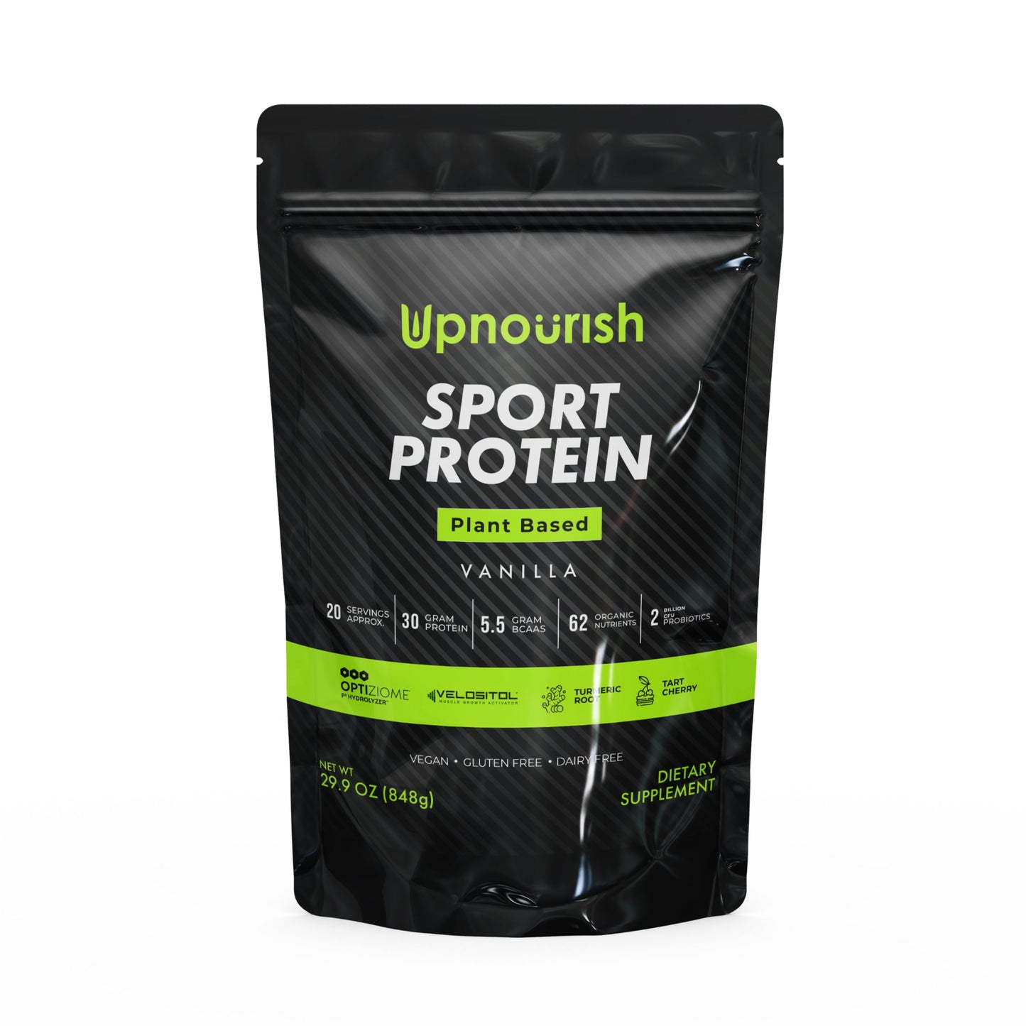Plant Based Sport Protein Powder Fitness Supplement