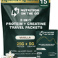 Whey Protein Isolate With Creatine Single Serve Packets