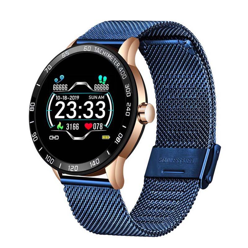 Luxury LED Smartwatch Heart Rate Fitness Tracker