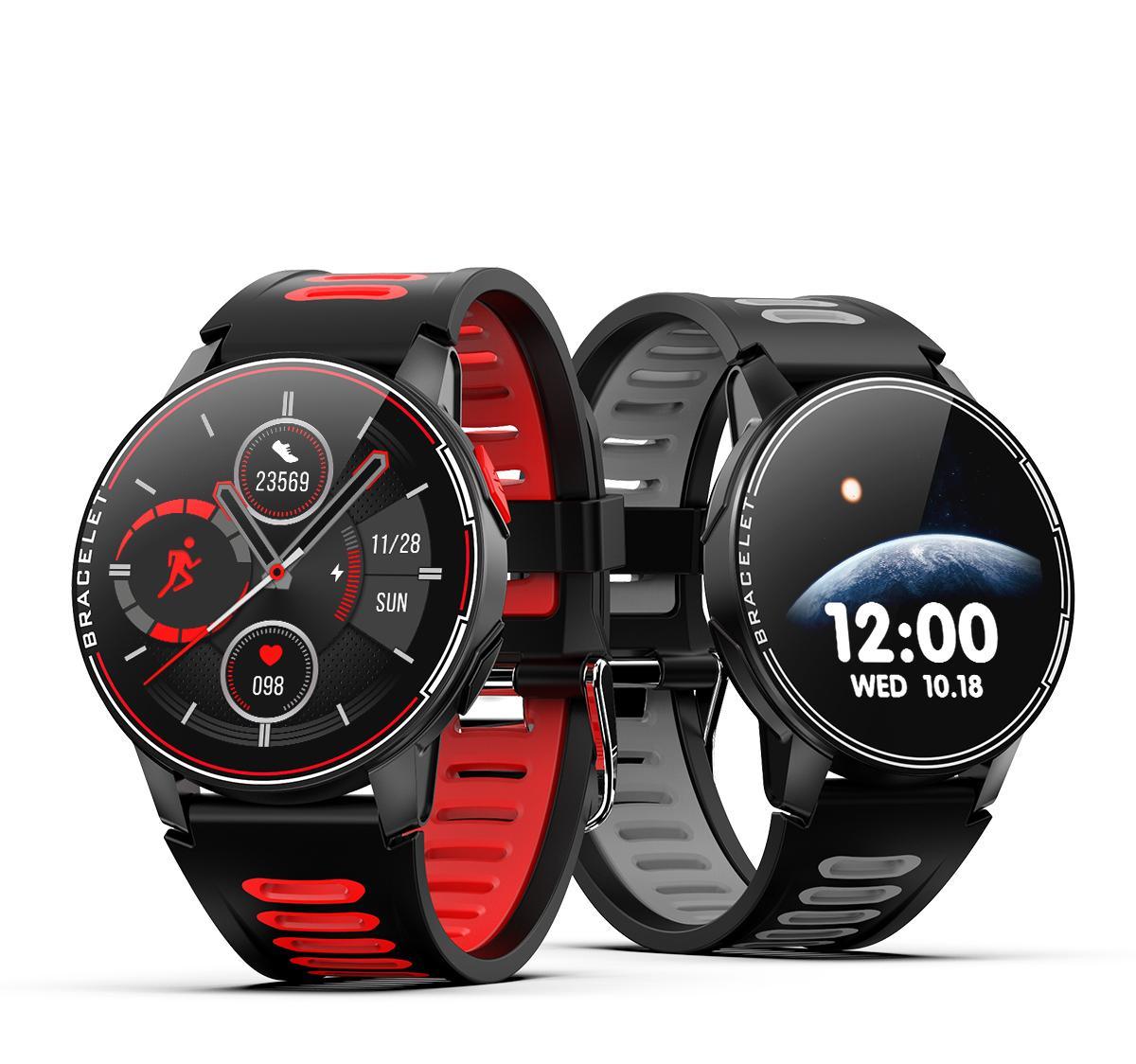 Professional IP68 Waterproof Bluetooth Fitness Smartwatch Tracker