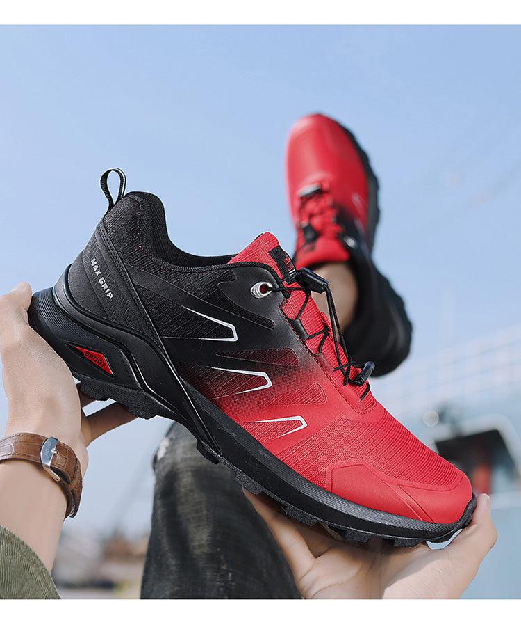 Men's Waterproof Trail Running Hiking Sneakers Non Slip