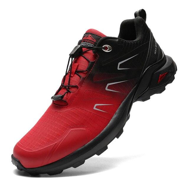 Men's Waterproof Trail Running Hiking Sneakers Non Slip
