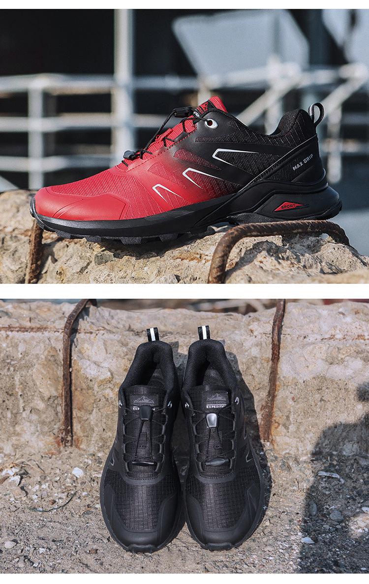 Men's Waterproof Trail Running Hiking Sneakers Non Slip
