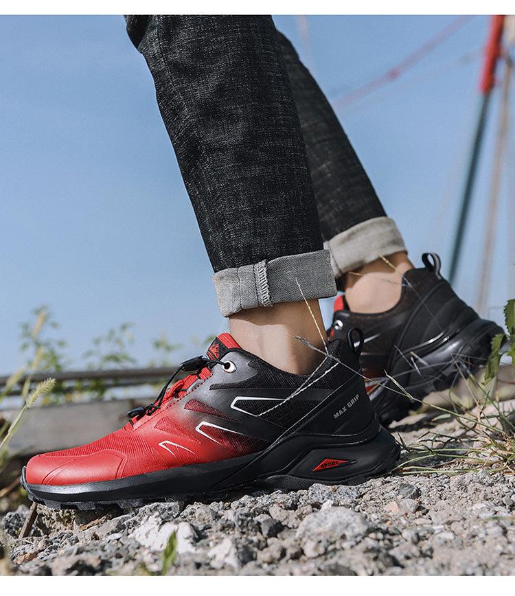 Men's Waterproof Trail Running Hiking Sneakers Non Slip