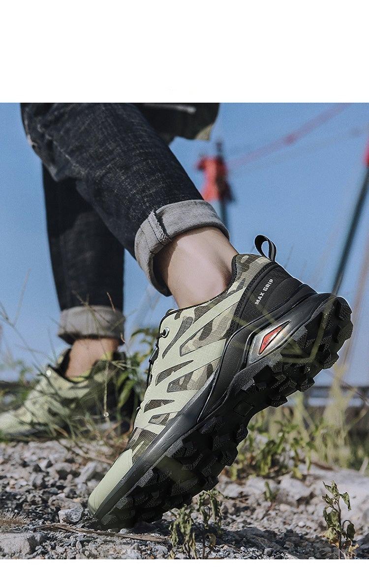 Men's Waterproof Trail Running Hiking Sneakers Non Slip