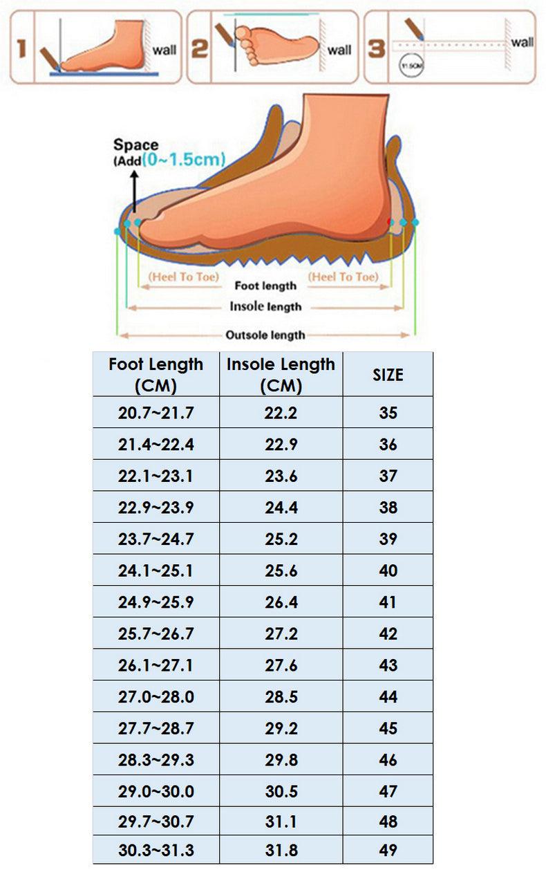 Men's Waterproof Trail Running Hiking Sneakers Non Slip