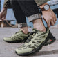 Men's Waterproof Trail Running Hiking Sneakers Non Slip