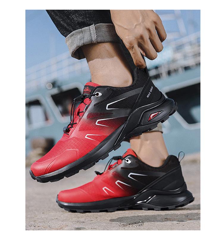 Men's Waterproof Trail Running Hiking Sneakers Non Slip