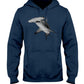 Great Hammerhead, Moss Apparel, Unisex Hoodie - Ocean Lover Hoodie
