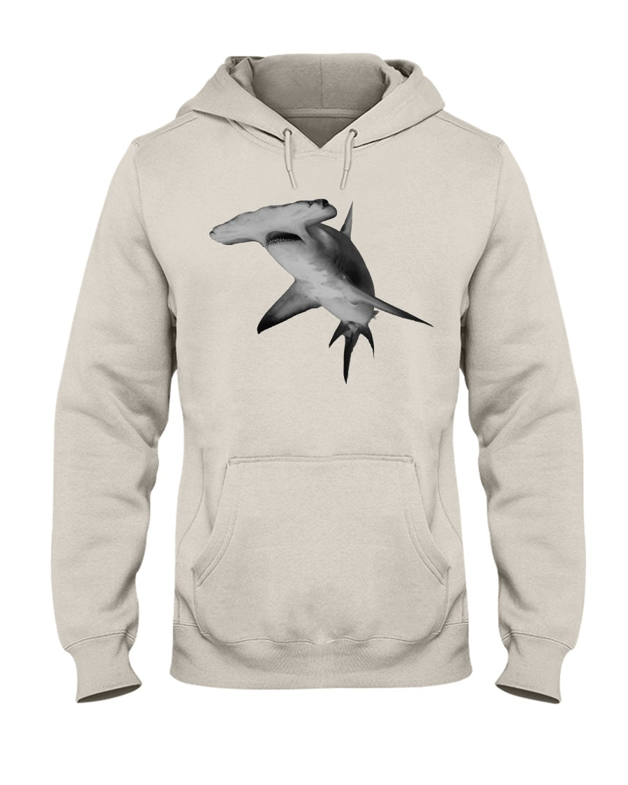 Great Hammerhead, Moss Apparel, Unisex Hoodie - Ocean Lover Hoodie