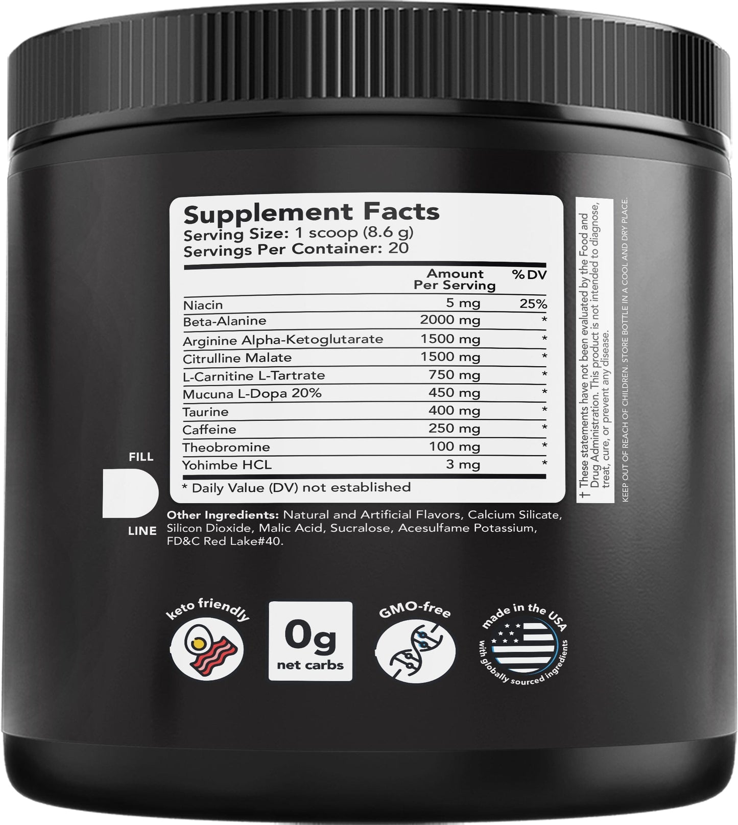 Watermelon Pre Workout Fitness Energy Formula