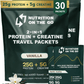 Whey Protein Isolate With Creatine Single Serve Packets